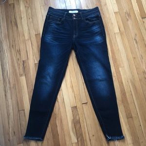 Kan Can scissor hem ankle denim-size 28